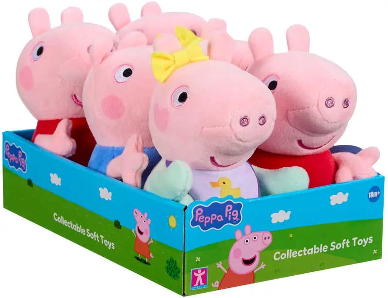 Peppa Plush Collectables Assorted