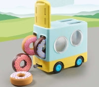 Playmobil 1.2.3 Doughnut Truck With Stacking And Sorting Fea