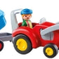 Playmobil 1.2.3 Tractor With Trailer