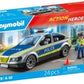 Playmobil 71729 Action Heroes Police Patrol Car With Flashin