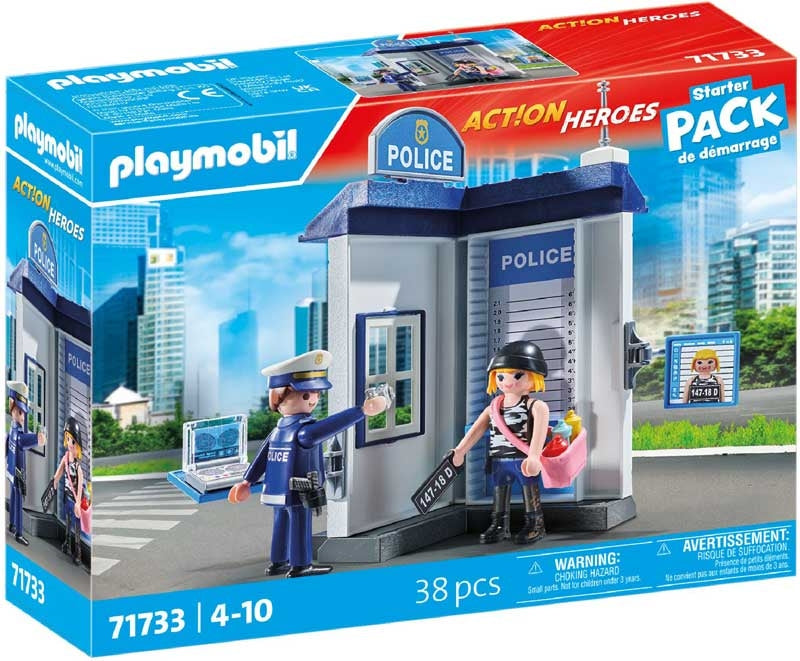 Playmobil 71733 Action Heroes Police Interrogation Room Star