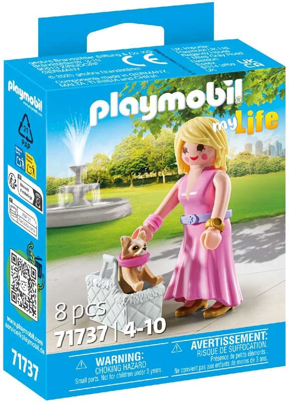Playmobil 71737 My Life It-girl With Chihuahua Collectible S