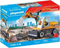 Playmobil 71749 Action Heroes Large Construction Excavator