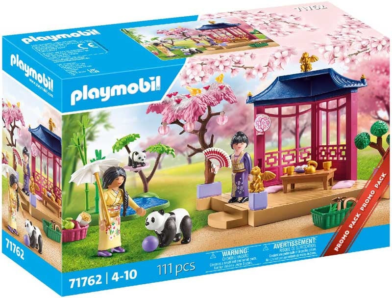Playmobil 71762 Asian Garden With Panda Feeding Promo Pack