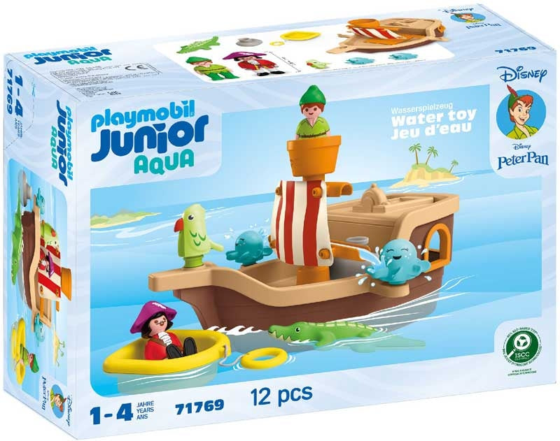 Playmobil 71769 Junior & Disney: Peter Pans Pirate Ship