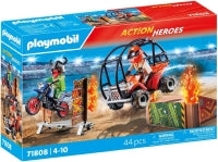 Playmobil 71808 Action Heroes Stunt Show Promo Pack