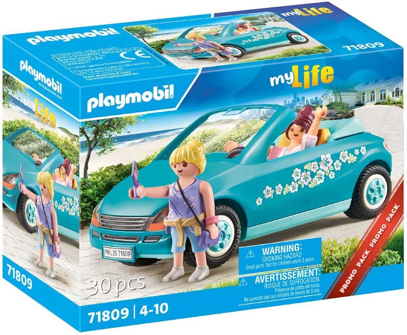 Playmobil 71809 My Life Cabrio Trip Promo Pack