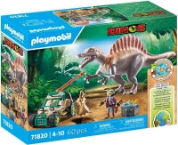 Playmobil 71820 Dinos Spinosaurus Attack At Dinosaur Excavat