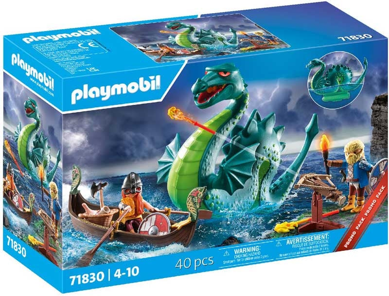 Playmobil 71830 Vikings And Sea Monster Promo Pack