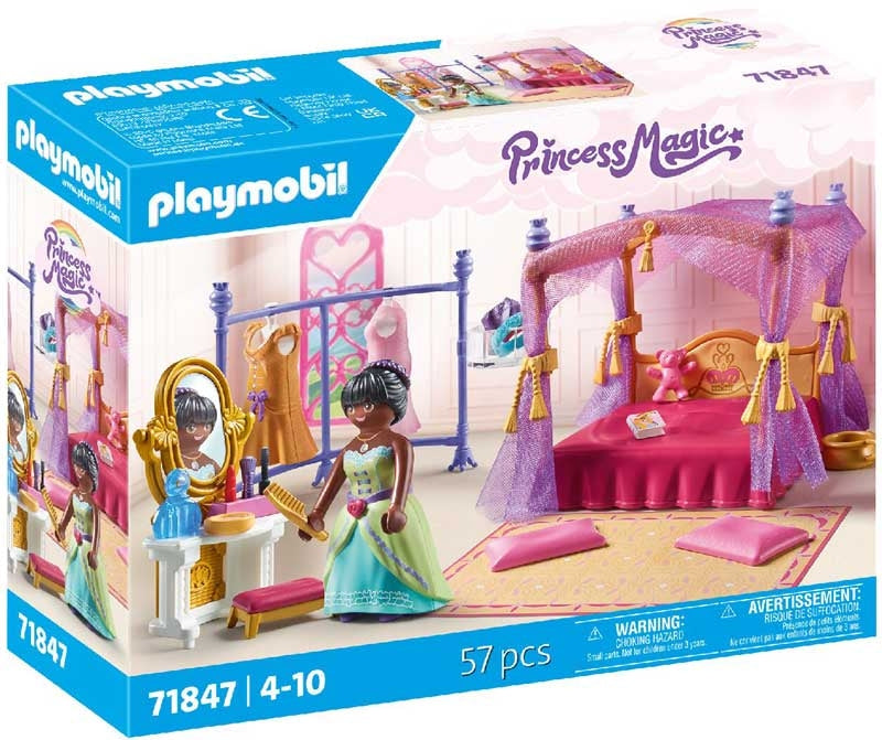 Playmobil 71847 Princess Magic Princess Bedroom With Dressin