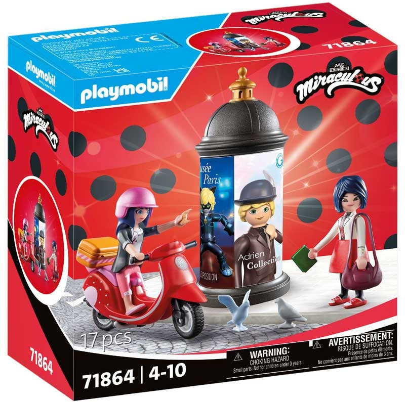 Playmobil 71864 Miraculous: Paris Scooter Ride