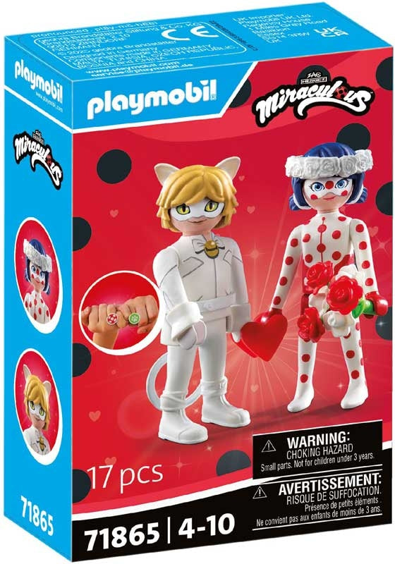Playmobil 71865 Miraculous: Ladybug & Cat Noir Wedding Drea