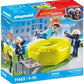 Playmobil Action Heroes: Firefighters With Air Pillow