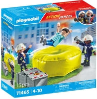 Playmobil Action Heroes: Firefighters With Air Pillow