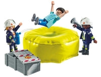 Playmobil Action Heroes: Firefighters With Air Pillow