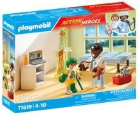 Playmobil Action Heroes: Paediatrician And Patient With Tedd