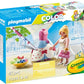 Playmobil Color: Fashion Show Designer With Colourful Water-