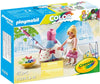 Playmobil Color: Fashion Show Designer With Colourful Water-