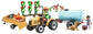 Playmobil Country: Tractor With Trailer And Water Tank