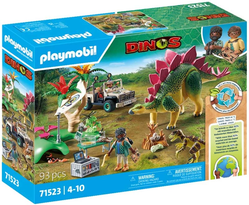Playmobil Dinos: Research Camp With Dinos