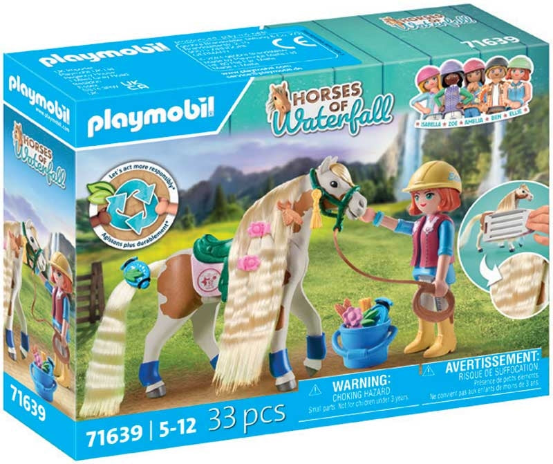 Playmobil Horses Of Waterfall: Ellie With Horse