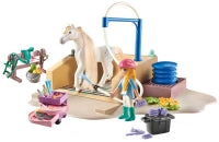 Playmobil Horses Of Waterfall - Isabella And Lioness Washing