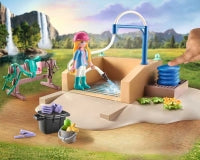 Playmobil Horses Of Waterfall - Isabella And Lioness Washing