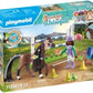 Playmobil Horses Of Waterfall - Zoe And Blaze Jumping Arena