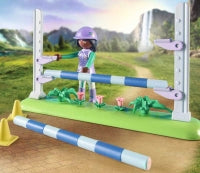 Playmobil Horses Of Waterfall - Zoe And Blaze Jumping Arena