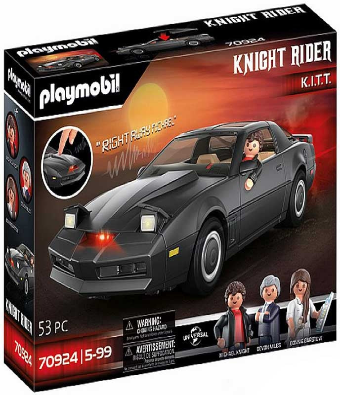 Playmobil Knight Rider K.i.t.t. With Original Lights And Sou
