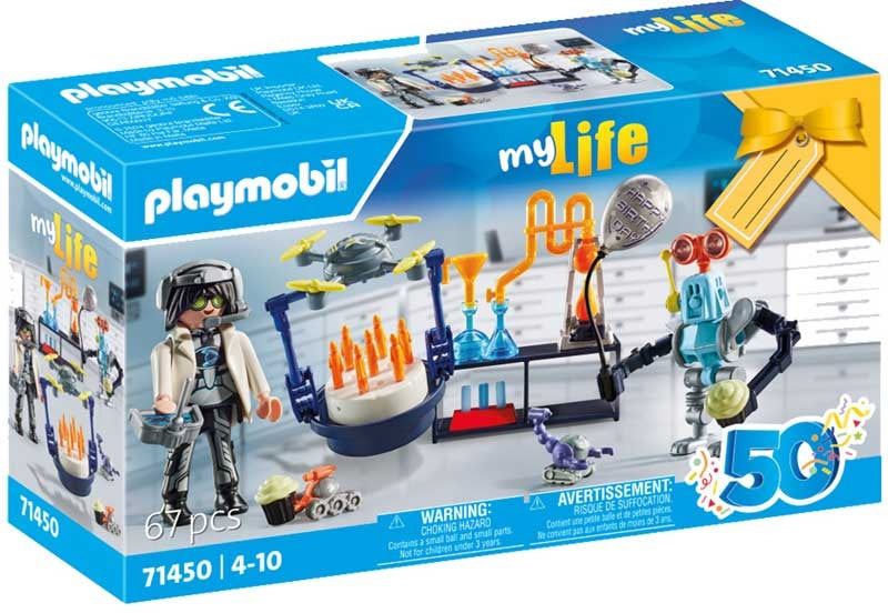 Playmobil My Life: Researchers With Robots Giftset