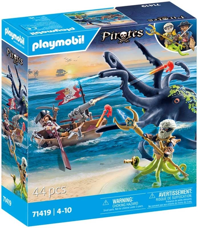 Playmobil Pirates: Pirate Vs. Deeper - Battle With The Gia