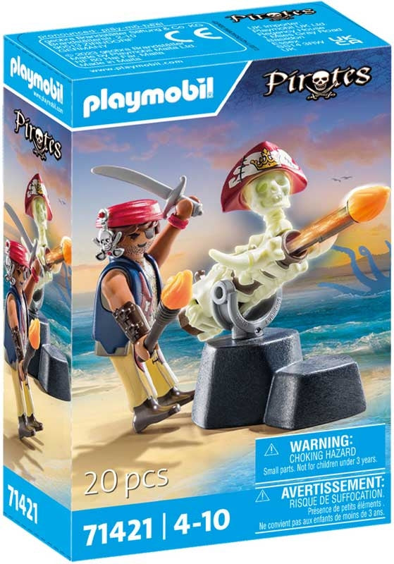 Playmobil Pirates: Pirate Vs Deeper - Cannon Master