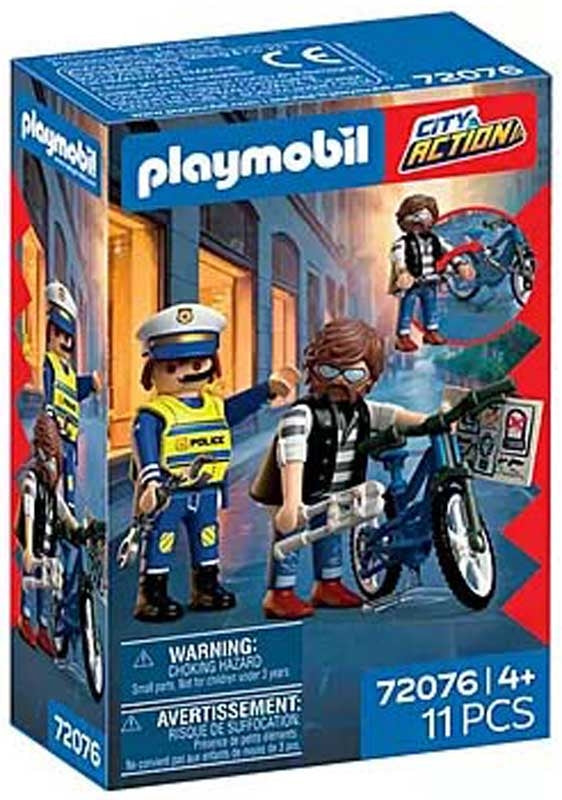 Playmobil - Police Bicycle Robbery