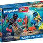 Playmobil - Police Diver With Treasure