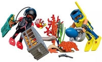 Playmobil - Police Diver With Treasure