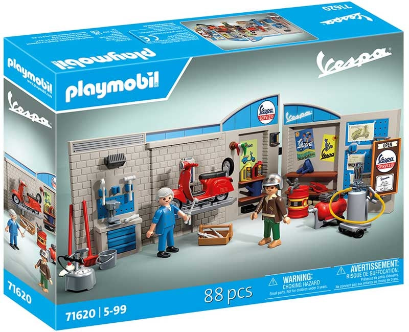 Playmobil Vespa Garage
