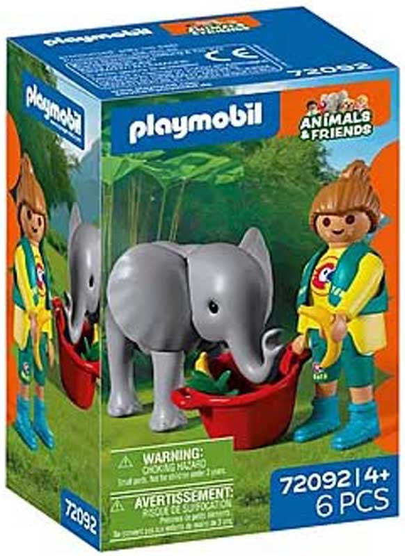 Playmobil - Zoo: Baby Elephant With Toys