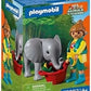 Playmobil - Zoo: Baby Elephant With Toys