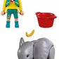 Playmobil - Zoo: Baby Elephant With Toys
