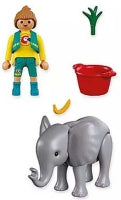 Playmobil - Zoo: Baby Elephant With Toys