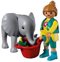 Playmobil - Zoo: Baby Elephant With Toys
