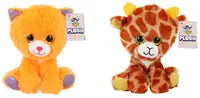Plush Animal Sitting 6in / 15cm Assorted