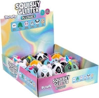Plush Glitter Squishy - Assorted