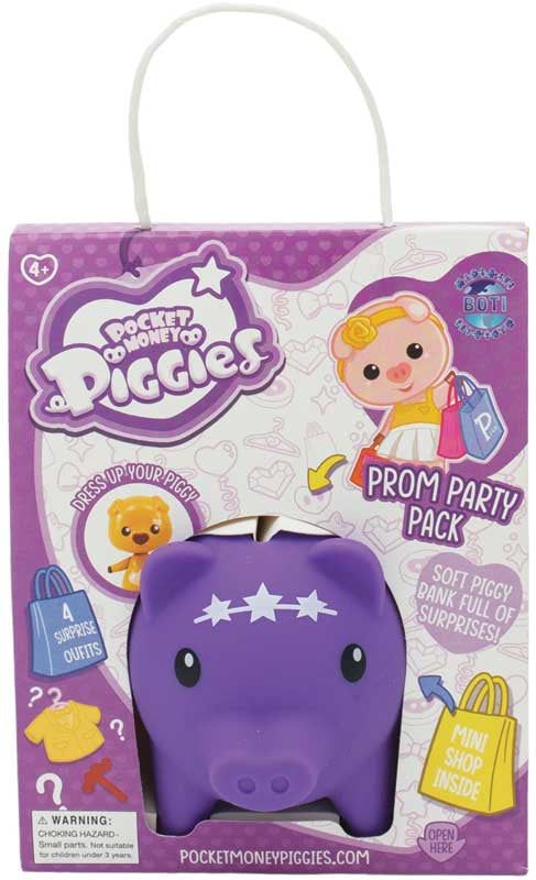Pocket Money Piggies - Prom Party Pack