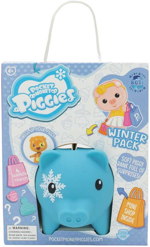 Pocket Money Piggies - Winter Pack