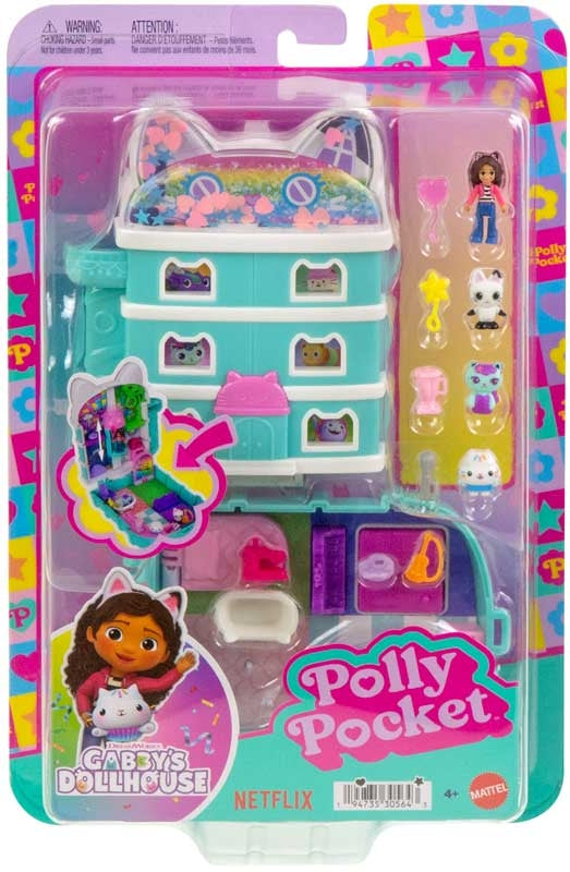 Polly Pocket Gabbys Dollhouse Compact