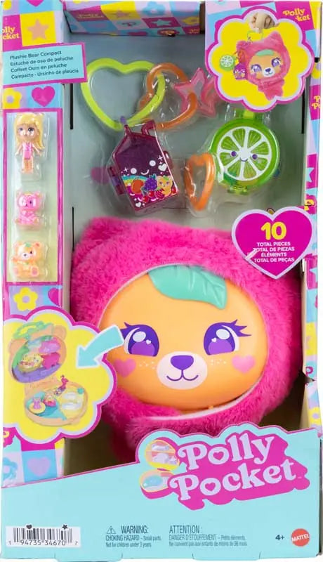 Polly Pocket Micro Plush Buddies Compact