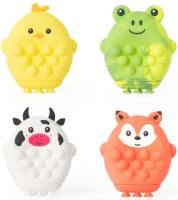 Pop Farm Animals Sensory Toy Assorted