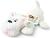 Pound Puppies Weighted Snuggles Plush - White With Fluffy Be